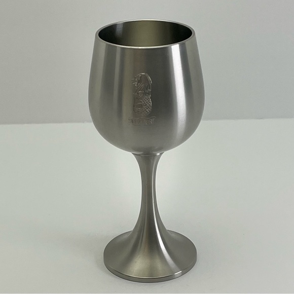 Singapore Eastern Pewter Goblet Single Wine Cup - Picture 10 of 13